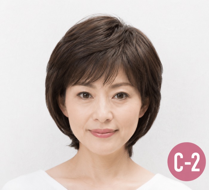 ミキクイック C-2 ミディアムレイヤー(医療用既製品ウィッグ)