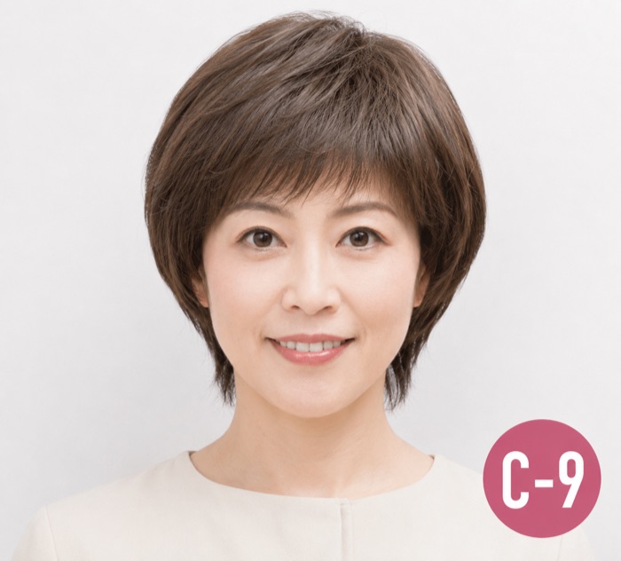 ミキクイック C-9 ニュアンスショート(医療用既製品ウィッグ)